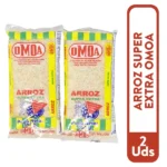 2 Pack Arroz Blanco Omoa 454 g