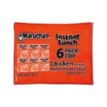 6PACK SOPA INSTANTANEA EN VASO SABOR A POLLO MARUCHAN 64GR