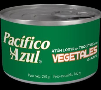 ATUN TROZOS VEGETALES PACIFICO AZUL 230G