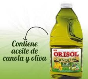 ACEITE ORISOL CANOLIVA LIGHT PET 2750ML