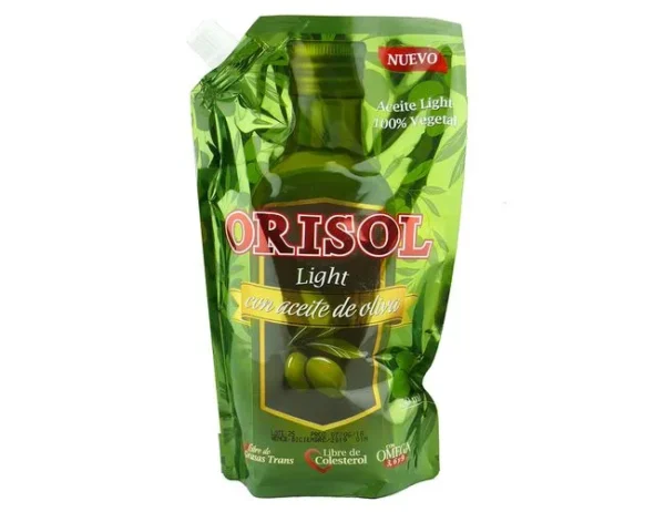 Aceite Orisol Oliva Light 700 mL Bolsa