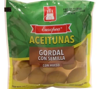 ACEITUNA GORDAL HUEZO 200 GRS