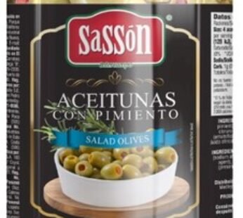 Aceituna Sasson Rellena Sal. 340g(V)