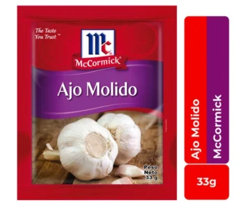 Ajo McCormick Molido 33g