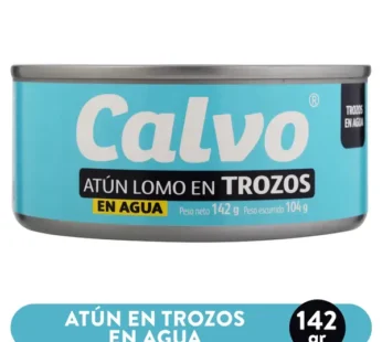 ATUN LOMO EN AGUA LIGHT CALVO 142GR