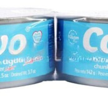 2PACK ATUN LOMO EN AGUA LIGHT CALVO 142G