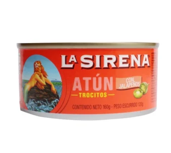 ATUN CON JALAPEÑO LA SIRENA 160 G