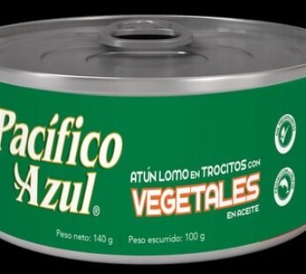 ATUN CON VEGETALES PACIFICO AZUL140GR