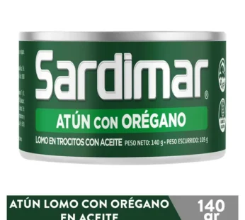 ATUN SARDIMAR CON OREGANO 140GRS