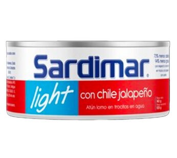 ATÚN TROCITOS JALAPEÑO SARDIMAR 140GR