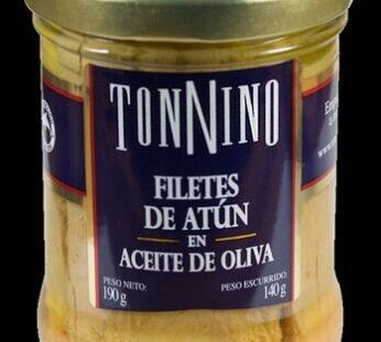 ATÚN TONNINO LOMOS EN ACEITE OLIVA 190GR