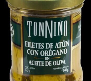 ATUN TONNINO LOMOS OREGANO 190G