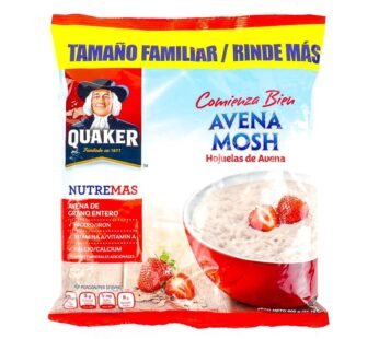 Avena Mosh Quaker Nutremas 600g unidad