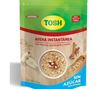 AVENA MANZANA TOSH DESHIDRATADA 250G