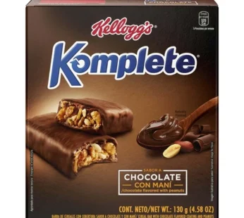 Barra de Cereal Kellogg’s® Komplete Chocolate 130g