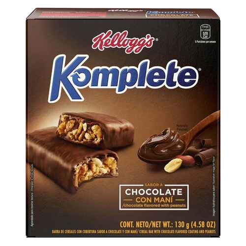 Barra de Cereal Kellogg's® Komplete Chocolate 130g 2