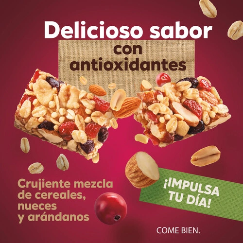 Barra de Cereal Kellogg´s Special K Nutbar Arandano 165g