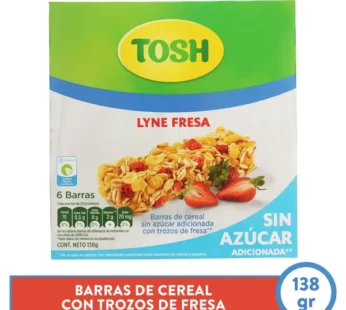 BARRA TOSH LYNE FRESA 138G 6 U