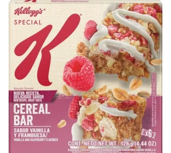 BARRA SPECIAL K VAINILLA KELLOG 126G
