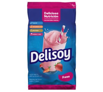 BEBIDA EN POLVO DELISOY FRESA 360G