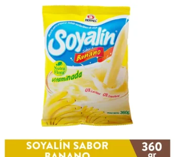 BEBIDA EN POLVO SOYALIN BANANO 360GR