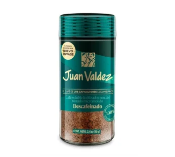 Café Instantáneo Juan Valdez Descafeinado 95g unidad