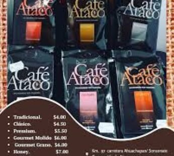 Café Molido Tostado Ataco Premium 400g