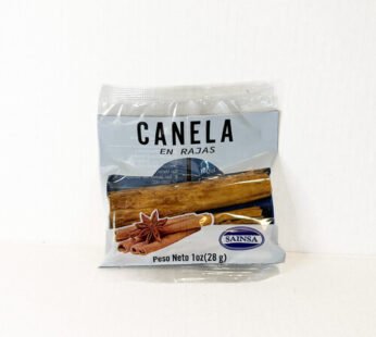 CANELA EN RAJAS INASAL BOLSA 28 G