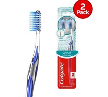 Cepillo Dental Colgate Slim Soft Advanced 2 Pack