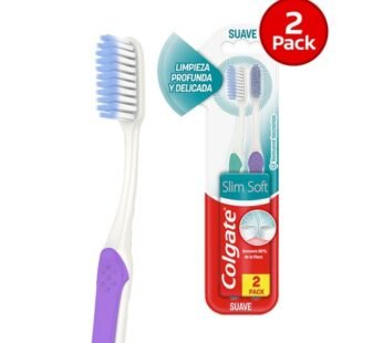 Cepillo Dental Colgate Slim Soft 2 Pack