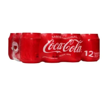 Gaseosa Coca Cola Original Lata 354ml 12pack.