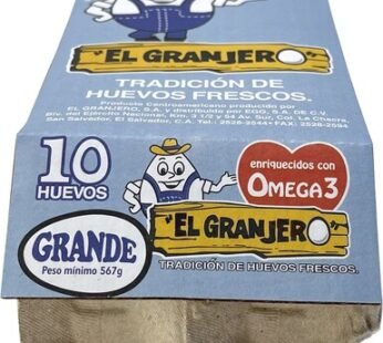 HUEVO EL GRANJERO OMEGA 3-10UNI