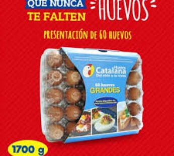 HUEVO LA CATALANA GRANDE 30 UNIDADES