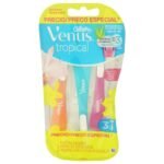 Maquina De Afeitar Gillette Venus Tropical 3 Unidades