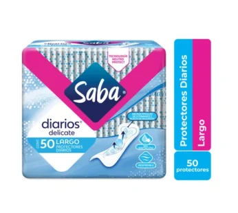 PROTECTOR SABA DIARIO LARGO 50 PZA