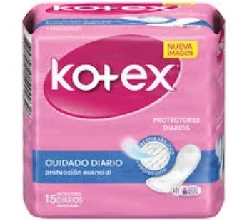 Protectores Diarios Kotex Normal 15 Unidades