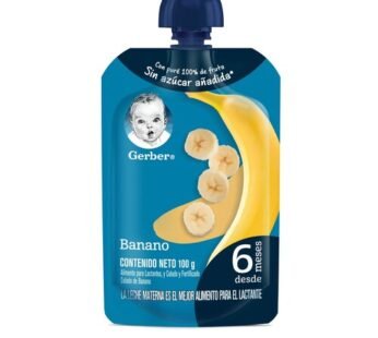 Colado GERBER® Banano 100g Pouch