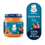 Pure Colado Zanahoria Frasco 113 g Gerber