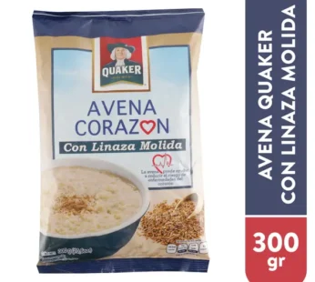 QUAKER AVENA CORAZON C/LINAZA 300 G