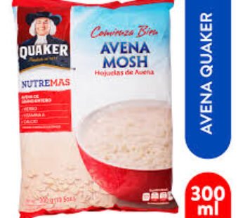 QUAKER AVENA MOSH 3 300 G