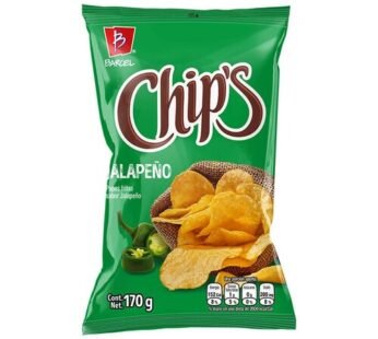 CHIPS JALAPEÑO 170 G