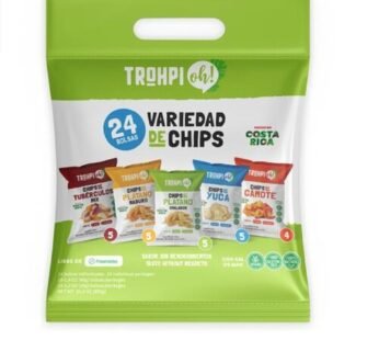 CHIPS MIXTOS TROHPI OH 24 UNIDADES 890G