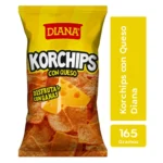 SE-ABA-BOQ-KOR-81331 Korchips con Queso Diana Bolsa 165G