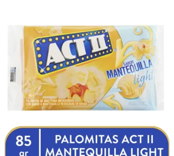 POP CORN ACT-II MANTEQUILLA LIGHT 85 G