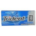 SE-ABA-CHI-CHI-80717 CHICLE TRIDENT SABOR A MENTA 30.6 G