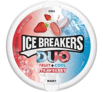 DULCES ICE BREAKERS FRUIT STRAWBERRY 36G