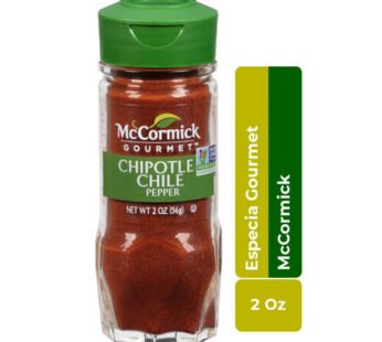 Chile McCormick Gourmet Chipotle Orgánico 2 Oz