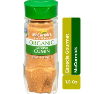 Comino McCormick Gourmet Orgánico Molido 1.5 Oz