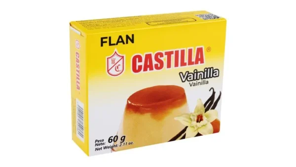 SE-ABA-FLA-FLA-81156 FLAN CASTILLA VAINILLA 48 60 GRS