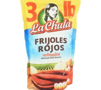 Frijoles La Chula Rojos Volteados 1361g unidad
